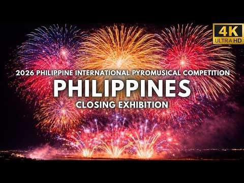 Double Finale! Team Philippines 2026 Philippine International Pyromusical Competition - MOA [4K]