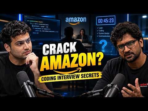 How to Crack Amazon's Coding Interview | Vishwa Mohan