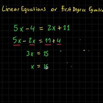 How to Solve Linear Equations Step by Step | Algebra 1 Basics - example 1
