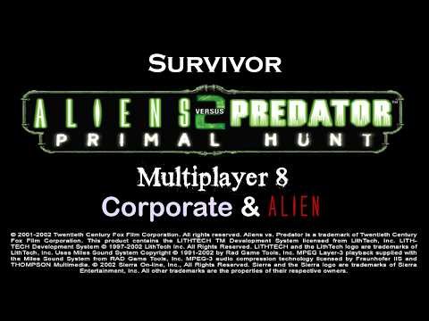 Aliens vs. Predator 2: Primal Hunt (2002) - Multiplayer 8 - 1080p 60FPS