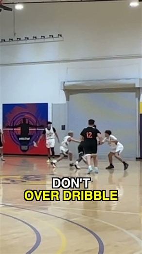 Dont Over Dribble In Basketball #basketball #basketballtips #basketballhighlights #fyp