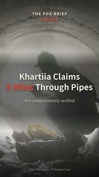 Operation Veles: Khartiia Corps Claims Unverified 9-Mile Pipeline Push Behind Russian Lines