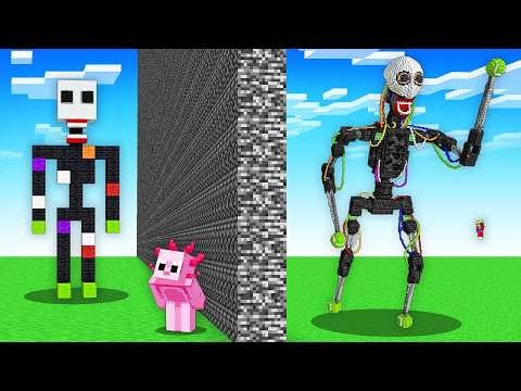 I Cheated With SELF AWARE ROBOT In Minecraft Build Battle!