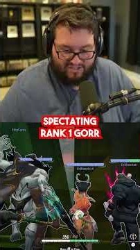 Picking up some tips from the rank 1 Gorr
