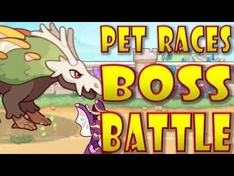 INSANE Gryphroom Boss Battle in Pet Races!!! Prodigy Math Game!!!