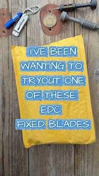 I Wasn't Ready for This Fixed Blade! #fixedbladeknife #gear #shorts