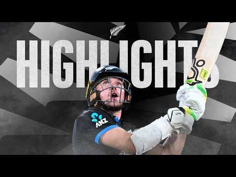 Latham Half Century! | Highlights And Interviews | New Zealand v South Africa | 3rd T20