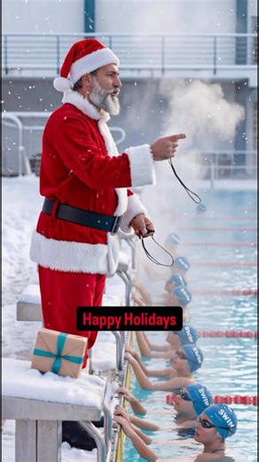 Santa’s favorite swim workout