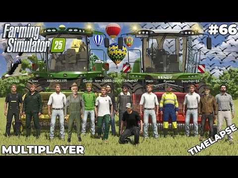 60 HECTARES IN ONE DAY? INSANE GRASS SILAGE HARVEST CREW! 🔥 | CARPATHIAN | FS 25 Multiplayer | EP 66