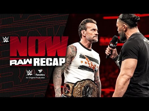 CM Punk vs. Roman Reigns is official for WrestleMania! | Raw Recap: WWE Now