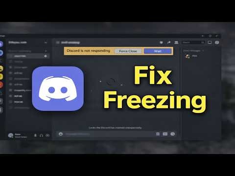 How To Fix Discord Freezing Or Not Responding (2026)