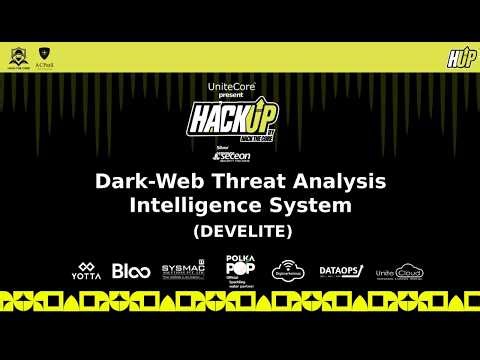𝗪𝗲 𝗯𝘂𝗶𝗹𝘁 𝗮 𝗗𝗮𝗿𝗸 𝗪𝗲𝗯 𝗧𝗵𝗿𝗲𝗮𝘁 𝗜𝗻𝘁𝗲𝗹𝗹𝗶𝗴𝗲𝗻𝗰𝗲 𝗦𝘆𝘀𝘁𝗲𝗺 𝗶𝗻 𝟮𝟰 𝗵𝗼𝘂𝗿𝘀 | DevElite | Hackup Hackathon 2026