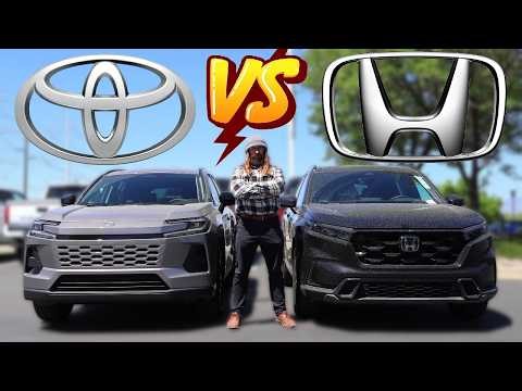 Honda is COOKED! //2026 Toyota RAV4 vs 2026 Honda CR-V Hybrid//