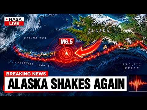 BREAKING: Alaska Shakes Again — M6.5 Earthquake Followed by Aftershocks