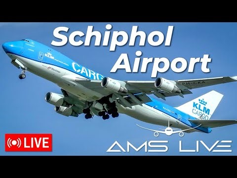 🔴 LIVE: PLANE SPOTTING at Amsterdam Schiphol Airport | May 23, 2026