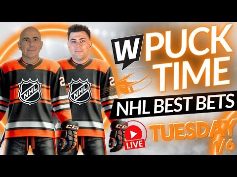 Tonight’s NHL Bets You CAN’T Miss! | Tuesday Picks, Predictions & Best Bets | PuckTime 1/6