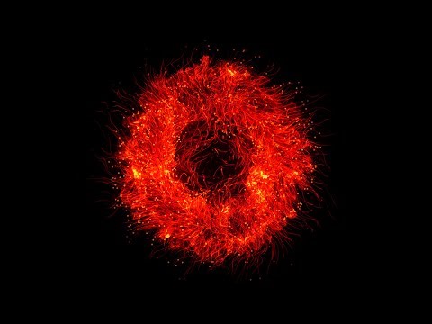 4k golden particle explosion shock wave | Free blast shockwave