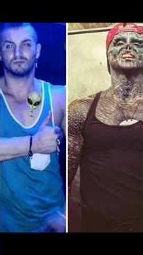 Extreme Transformation: Insaan se Alien tak! #shorts