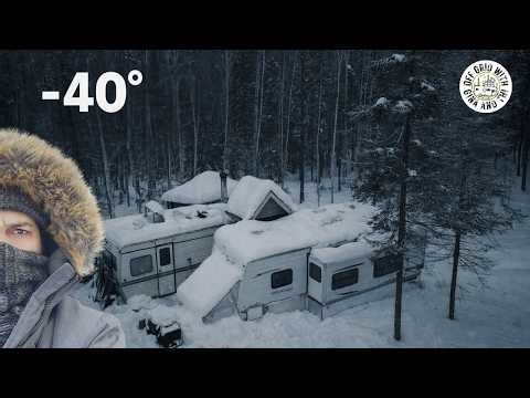 Living Off-Grid at –40° | A Polar Vortex Is Coming...