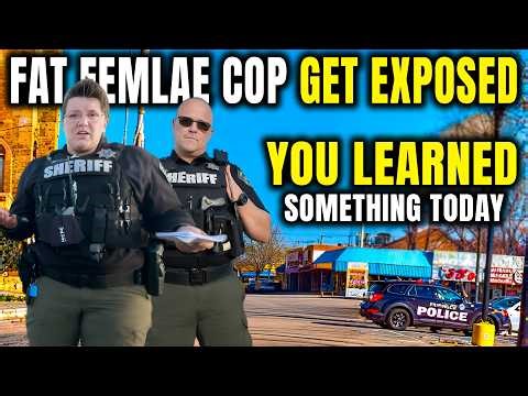 Female Cop Gets Exposed! Unlawful Orders Shut Down – First Amendment Audit Fail, Citizen Stands Firm