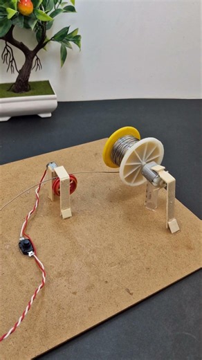 Automatic Solder Wire Feeder | #dcmotor #dcman #techexperiments #tech #expermient