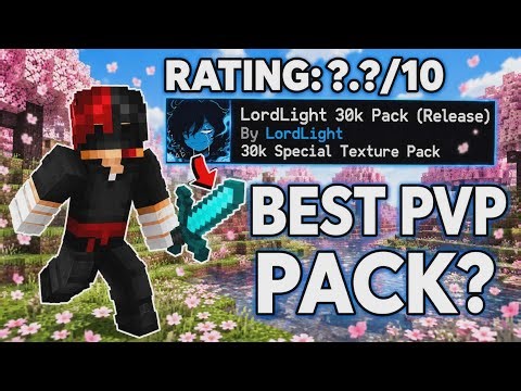 Best PvP texture pack for Minecraft of Lord light for Mojo launcher/java