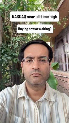 Would you buy NASDAQ at this level?