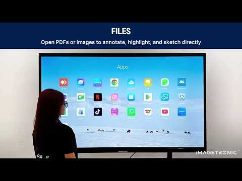 Imagetronic Smartboard Function | Interactive Display Tutorial by Imagetronic