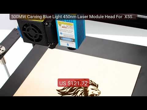500MW Carving Blue Light 450nm Laser Module Head For X5SA Ser... — Best Buy 2026 | Great Quality!