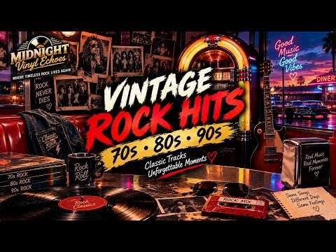 Vintage Rock Hits 70s, 80s & 90s | Classic Songs & Unforgettable Memories