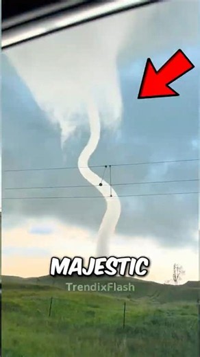 TOP 5 RAREST TORNADOES EVER CAUGHT ON CAMERA 🌪️😱 #Shorts
