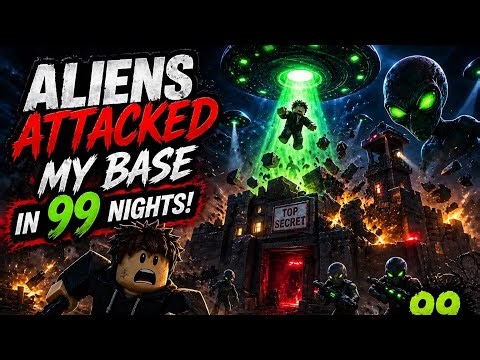 Aliens Destroyed My Secret Base in 99 Nights👽