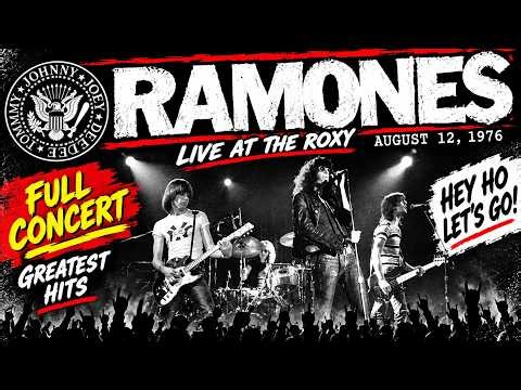RAMONES — GREATEST HITS LIVE! 🔥 FULL CONCERT | HEY HO, LET'S GO!