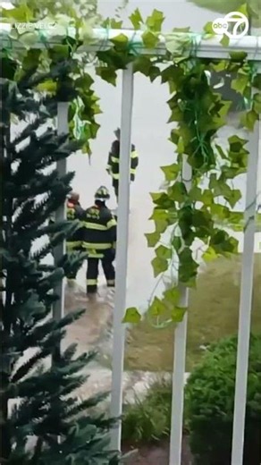 Flash flooding in Matawan, NJ
