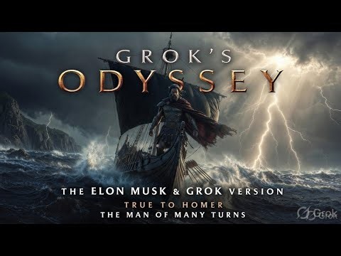 Odyssey: The Elon Musk Grok AI ChatGPT Version – True to Homer Tesla SpaceX Neuralink starlink 