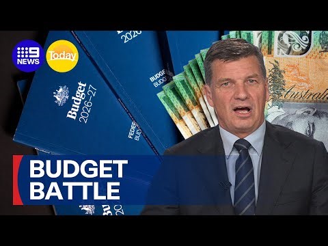 Angus Taylor vows to deliver biggest migration cut in federal budget reply | 9 News Australia