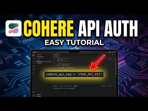 How to authenticate with Cohere API using API keys - Easy Tutorial