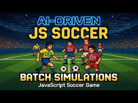 AI-Driven Batch Simulations for My JavaScript Soccer Game