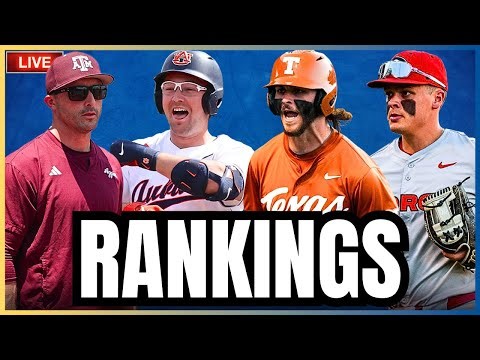 SEC Baseball Power Rankings: April 27 Edition