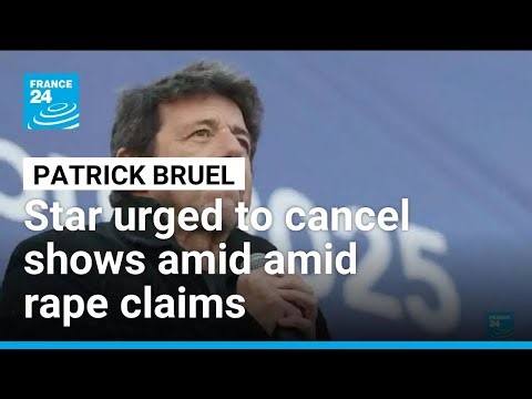 French star Bruel urged to cancel concerts amid rape claims • FRANCE 24 English