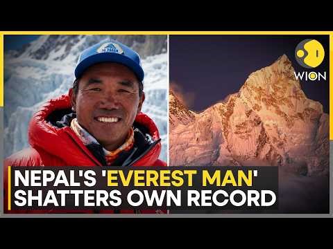 Kami Rita Sherpa Breaks Record: 32 Everest Climbs | WION World News