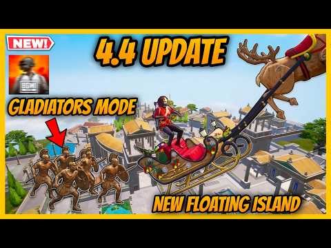 🔥BGMI 4.4 UPDATE NEW MODE l GLADIATOR ANCIENT MODE l TOP NEW FEATURES