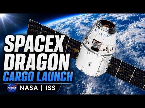 LIVE: SpaceX Dragon Cargo Launch to ISS | NASA Resupply Mission to International Space Station