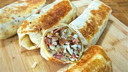 The Breakfast Burrito Hack That Gives You The Perfect Bite Every Time