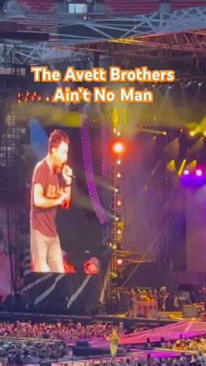 The Avett Brothers - Ain’t No Man - Live at FedEx Field opening for @lukecombs - 7/26/24 #avetts