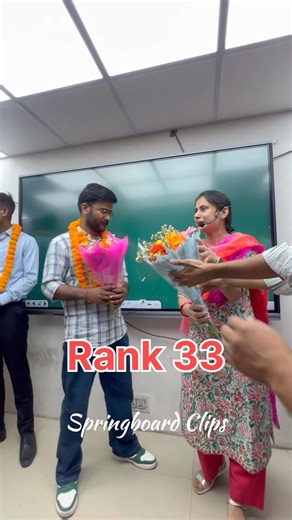 RAS TOPPER AT SPRINGBOARD CLASSROOM #motivation #rasnewbatch #springboardacademy #rpsc