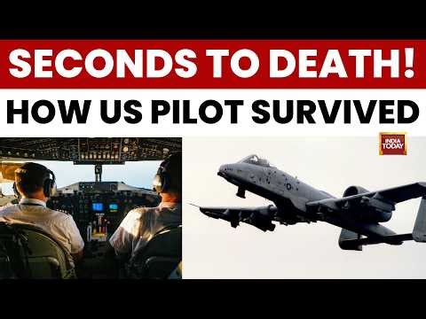 US Iran War News: US A-10 Crash in Gulf, Pilot Rescued Alive After Second Military Aircraft Incident