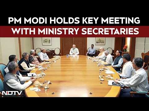 PM Modi Holds Key Meeting With Ministry Secretaries Ahead Of Parliament Session