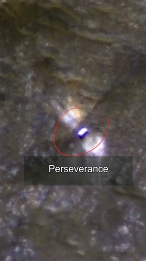 NASA Orbiter Spots Perseverance on Mars