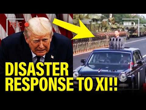 Trump holds DISASTER PRESSER as XI THREATENS HIM!!!